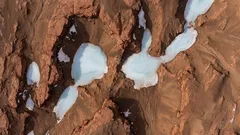 Il ghiaccio marziano può conservare tracce di vita più a lungo della polvere, secondo un nuovo esperimento