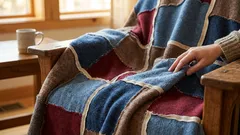 Non buttare mai via le cose vecchie! Ecco come ho trasformato oggetti scartati in una calda coperta